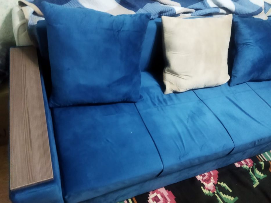 Диван Тахта тёмно-синий новый