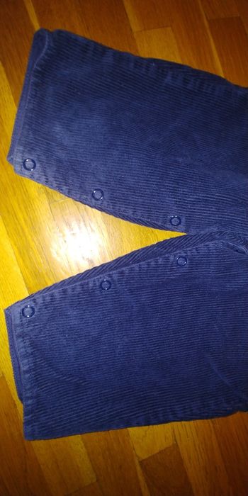 Подплатен джинсов гащеризон за 6 м.