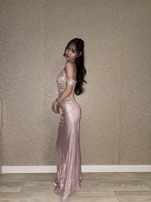 вечернее платье, носили один раз