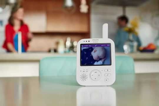 Philips Avent SCD892/26 бебефон, видеофон, бял (Нов, Неотварян)