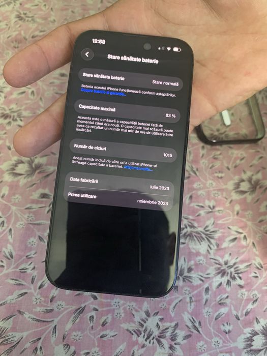 Vand iphone 15 pro urgent