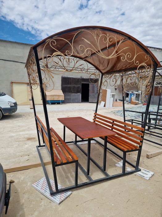 Решётка ворота навес перила