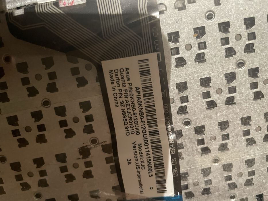 Dezmembrare Asus x551 tastatura P/N:0KNB0-612GUI00
