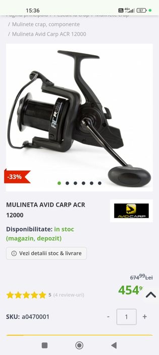 Articole de pescuit impecabile