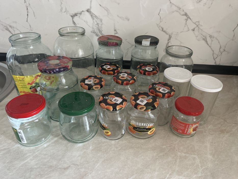 Банки стеклянные