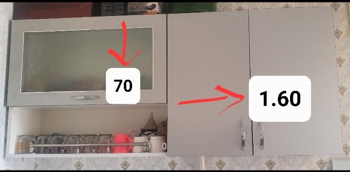 Кухонный гарнитур в хорошем состоянии