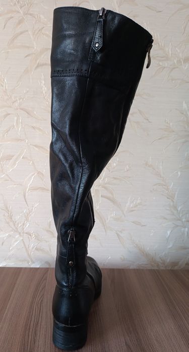 Продам сапоги ботфорты натуралка