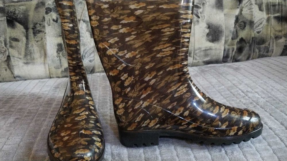 Cizme cauciuc 39, noi