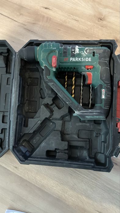 Parkside акумулаторен перфоратор 20v