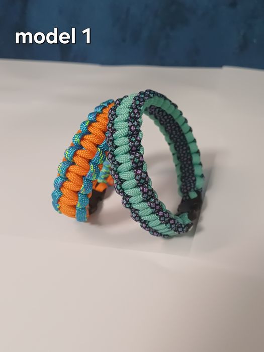 Vand brățări din paracord diferite mărimi si modele