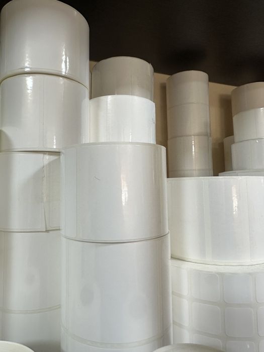 стикеры, ценник, чековый ленты,