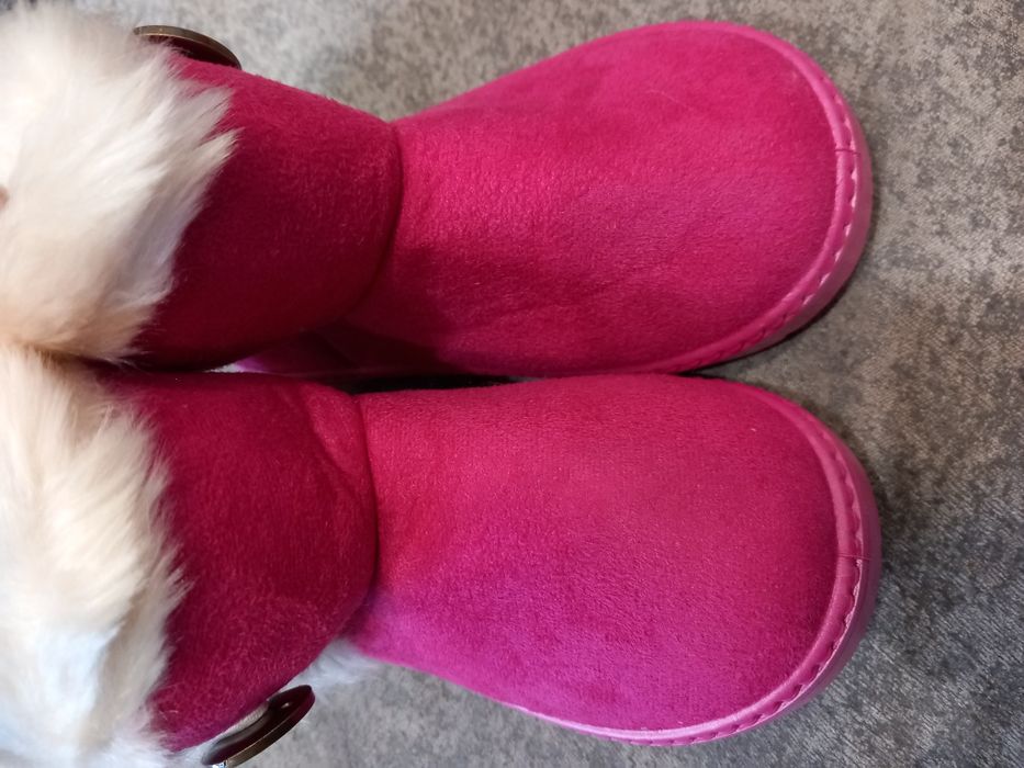 Нови топли пухени ботушки № 31