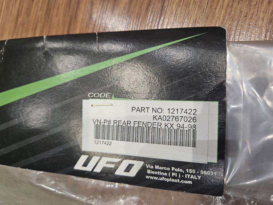 Комплект пластмаси за Kawasaki KX 125-250