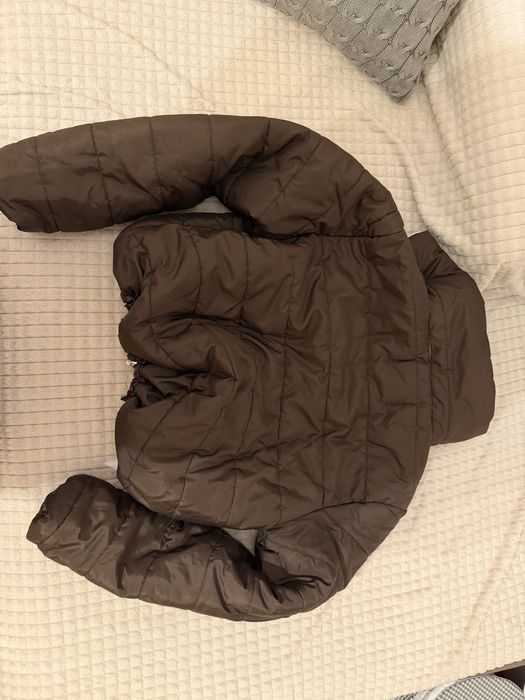 Кафяво късо яке