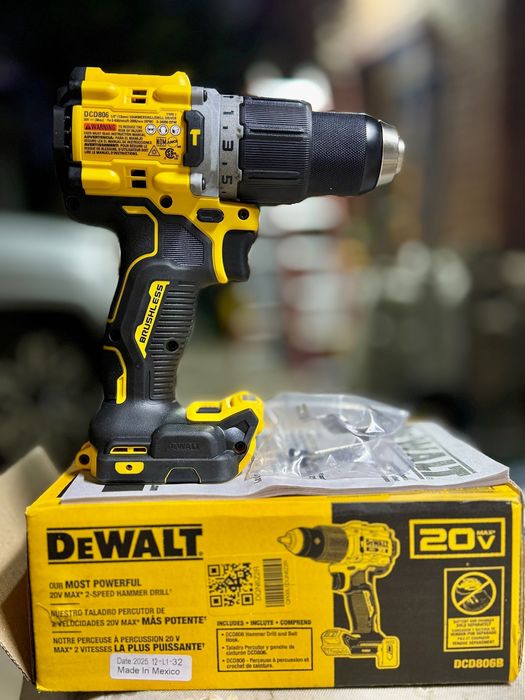 Dewalt 806 бесщеточная ударная дрель шуруповёрт, оригинал, Mexiсо