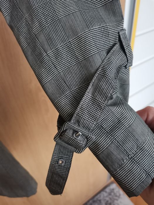 Trench-Coat H&M 34 XS, gri, model vintage