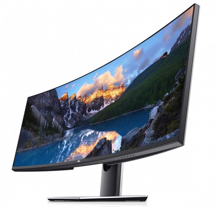 Monitor curbat LED IPS DELL UltraSharp U4919DW, 49", QHD, 60Hz