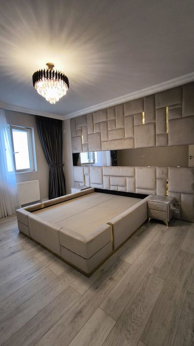 Pat tapitat 180x200 tablie mare