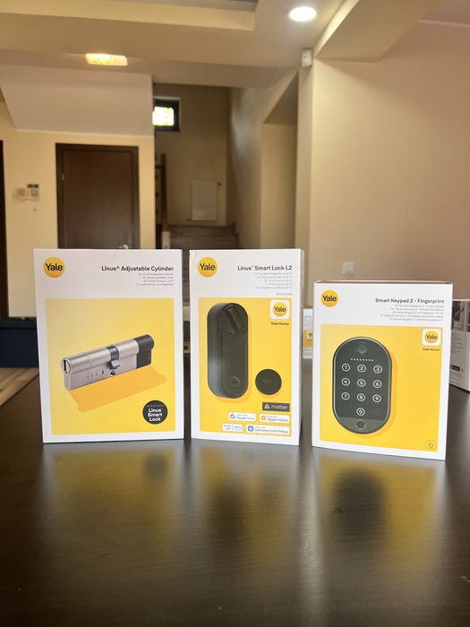 Kit Complet Incuietoare Inteligenta Yale Linus L2