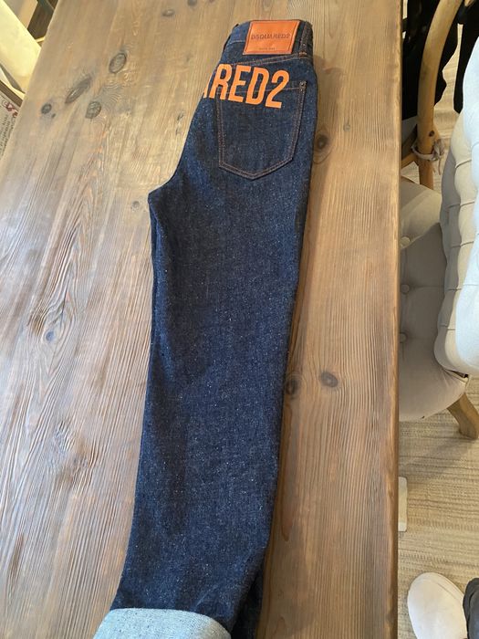 Dsquared2 дънки с висока талия