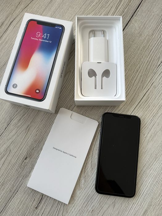 Iphone 10 X като нов!!! Space grey !