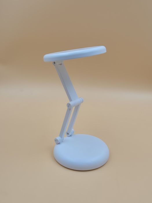 Lampă de birou LED pliabilă și portabilă – Albă