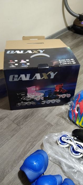 Продам ролики новые . Отправляли в подарок размер ноги не совпало . Ра