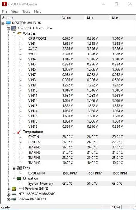 Asrock H110 Pro BTC+ mining дънна платка