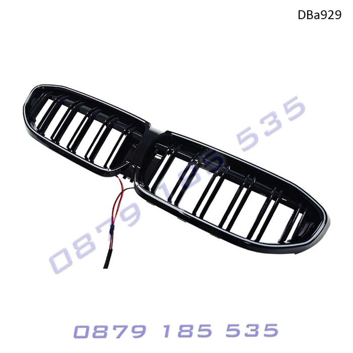 LED светещи двойни бъбреци BMW 3 G20 Pre LCI грил решетки лед бмв г20