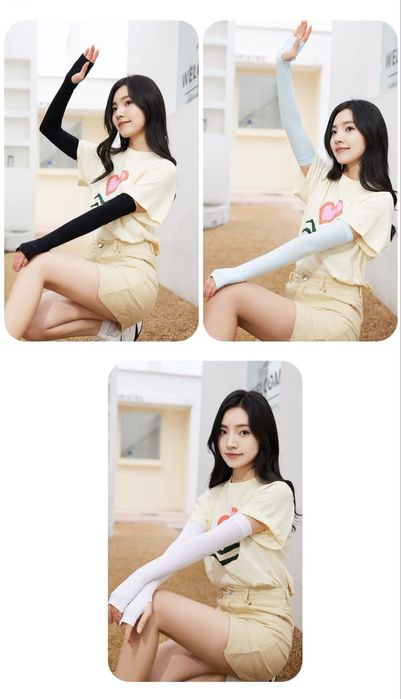 Однотонные нарукавники