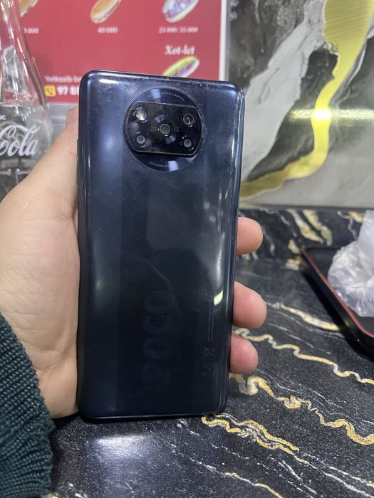 Poco x3 pro zor xolatta 8 ga 128 gb bolishi 900 min