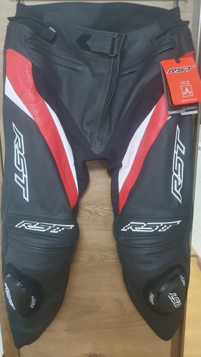 Pantaloni piele moto RST Tractech Evo4 Noi