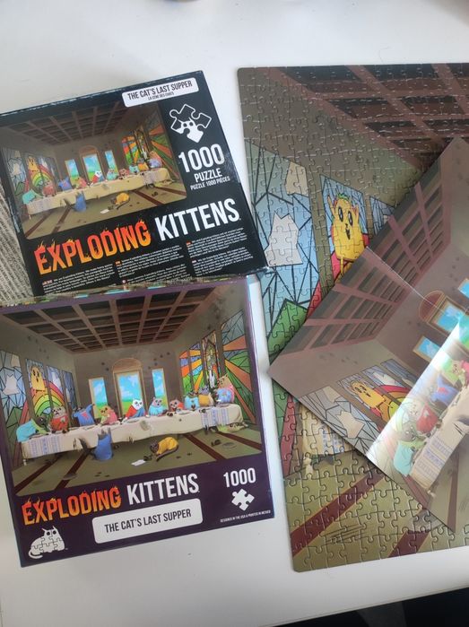 Пъзел Exploding kittens