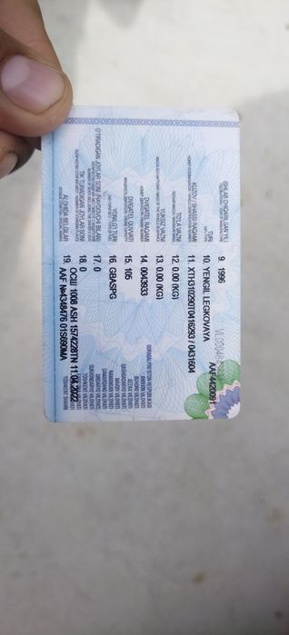 Kafolati telda gaplawamiz