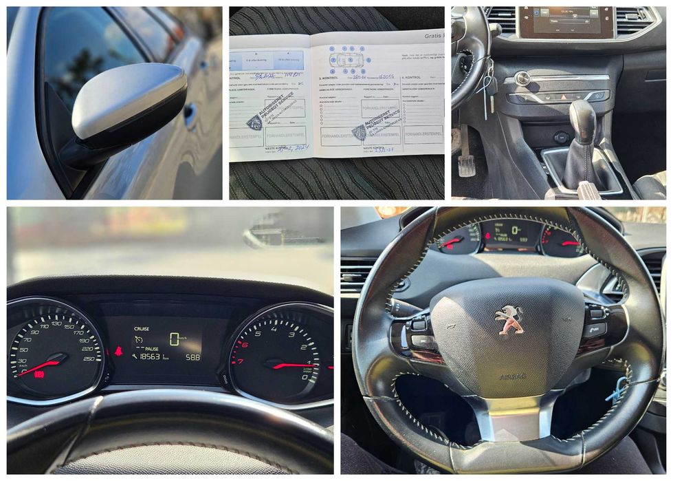 Peugeot 308 2016- Carte RAR - Nr Rosii - 110 CP - Posibilitate RATE