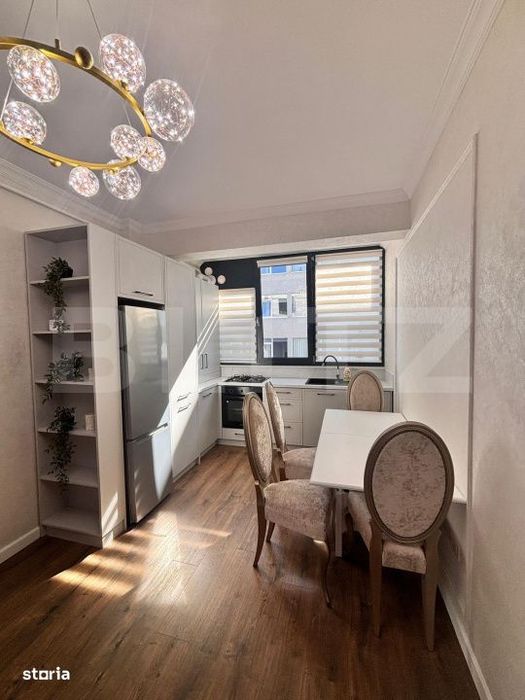 Apartament modern cu 3 camere, 62 mp, etaj intermediar, zona Nordic