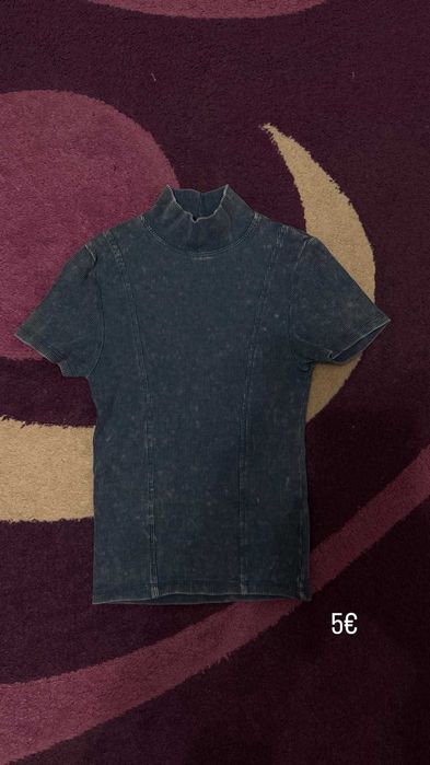 Маркови дамски топове и тениски – Calvin Klein, Zara (къси топове и блуза с полуполо)