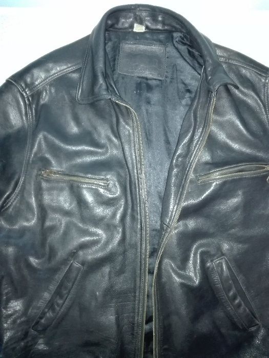 Черно яке от ест.кожа