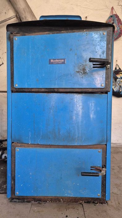 Cazan pe lemne cu GAZEIFICARE Buderus Logano S121 – 33 kW-  Disponibil