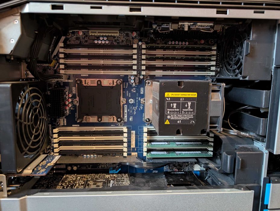 Работна станция HP Z8 G4 - Xeon Gold 6134, 64GB RAM, Quadro P4000, 1х NVMe, 1x 4TB HDD