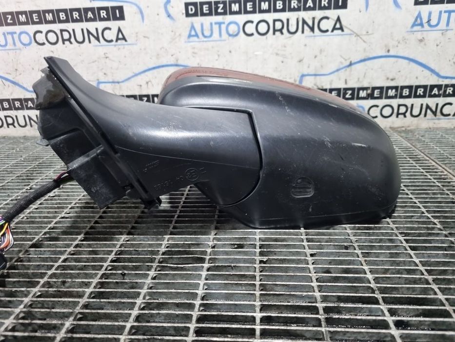 Oglinda stanga Peugeot 3008 II 2016 - 2020 4 Usi Copper Braun Perleffekt ELG (1316) ...