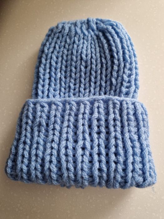 Hand made Шапка вязанная и повязка на голову