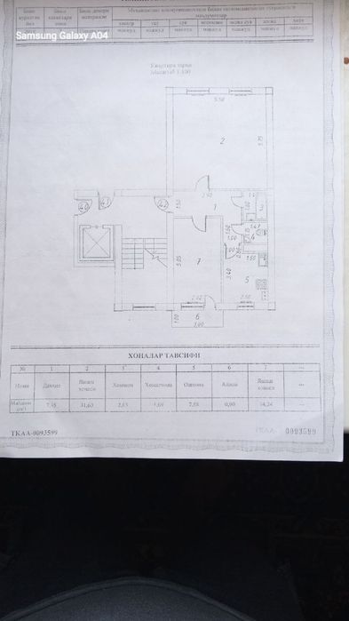 Срочно продается 2комнатная квартира