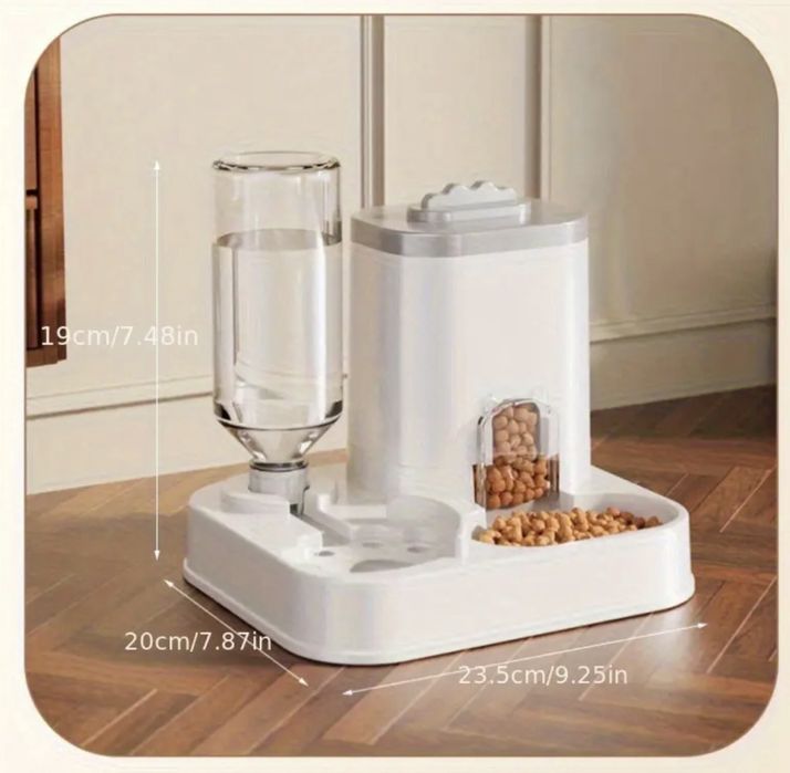 Автоматична хранилка/диспенсър за домашен любимец