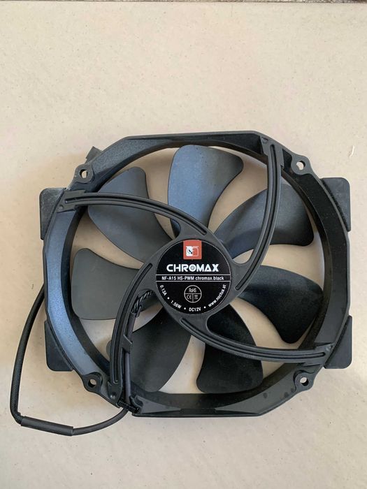 Вентилатор Noctua NF-А15 HS-PWN  и Fractal Dynamic X2 GP-12