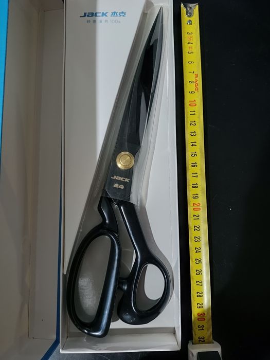 Ножницы портновские размер 12"— крепкие раскройные ножницы JACK