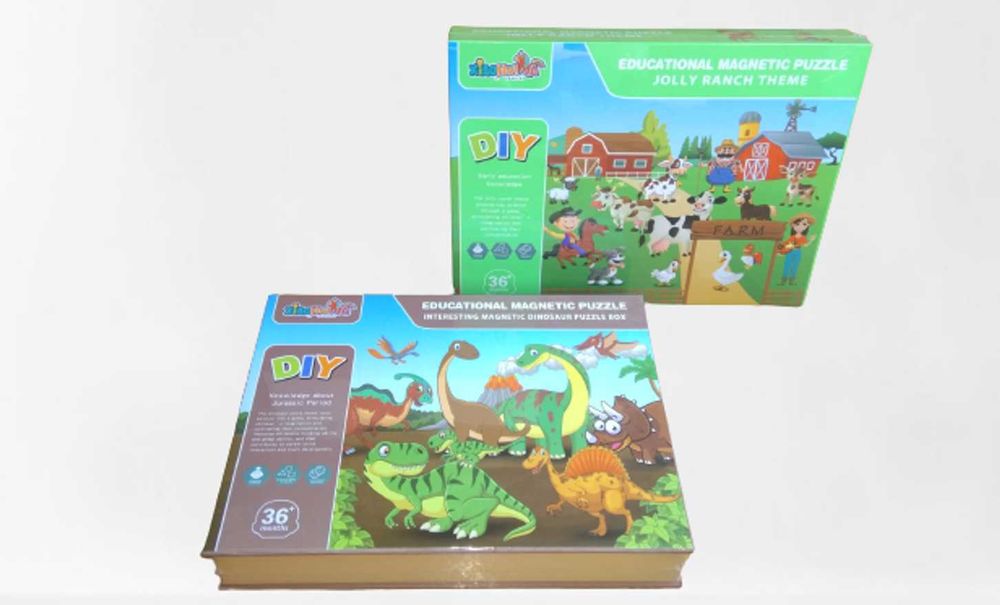 Намалена цена! Дигитална дървена кутия с магнити на ферма