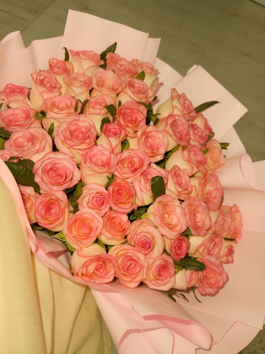 Цветы роза 51шт