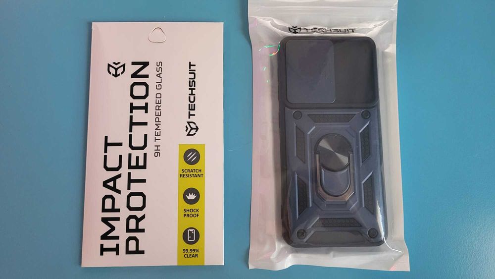 Folie protectie + carcasa Samsung S21