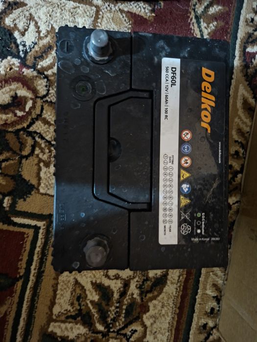 Akumlator delkor sotiladi 60 ta